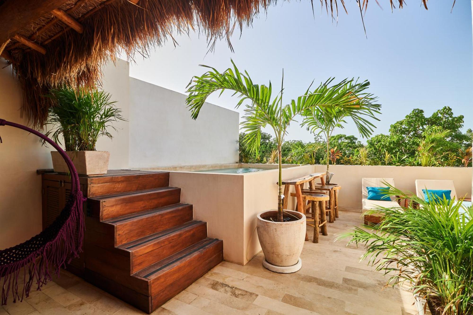 Spacious & Comfy Penthouse Oasis With Plunge Pool 图卢姆 外观 照片
